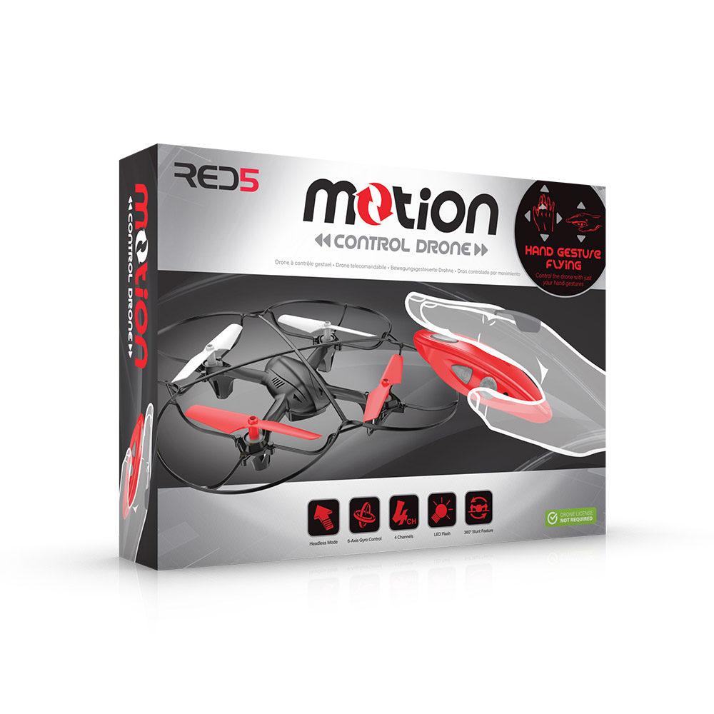 87986 - Red Motion Drone